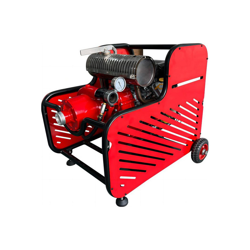 大流量远程输送高压森林应急消防泵