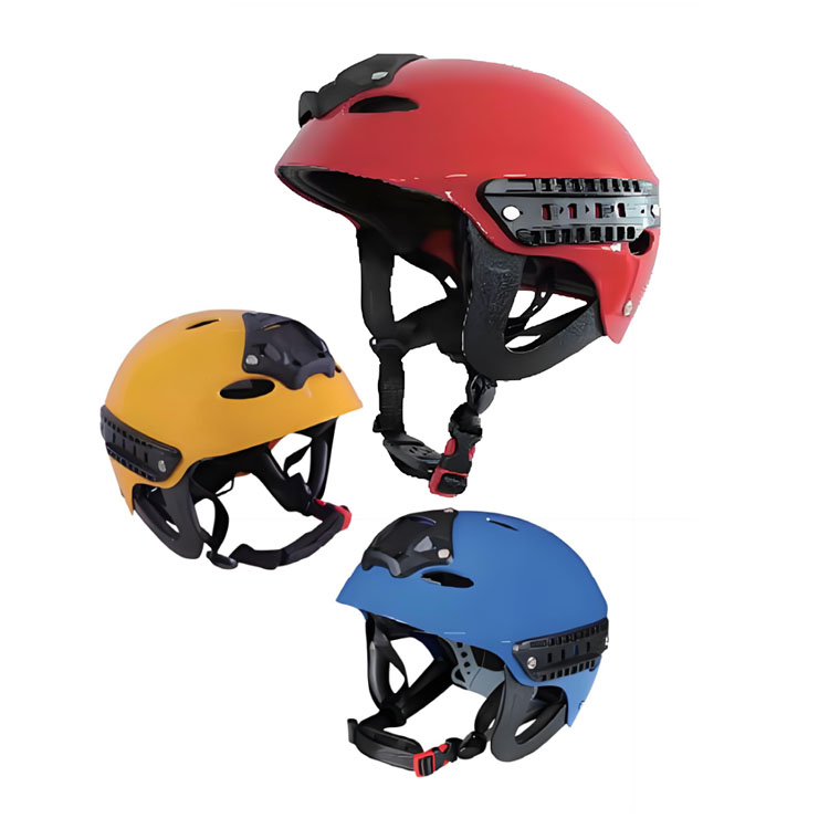 水域救援带导轨半盔