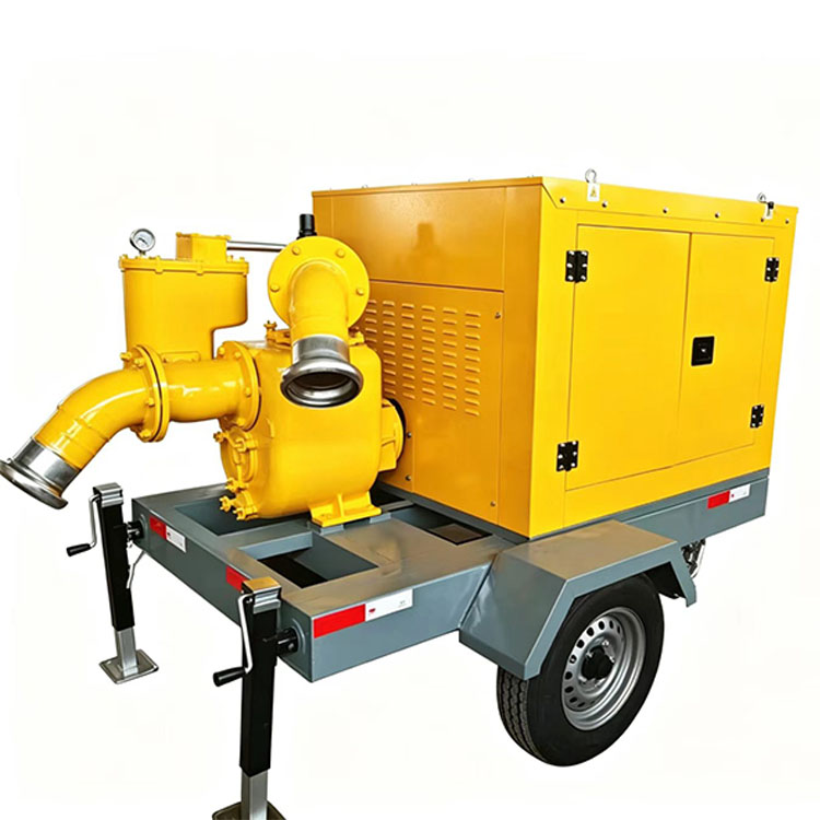 强自吸式移动泵车