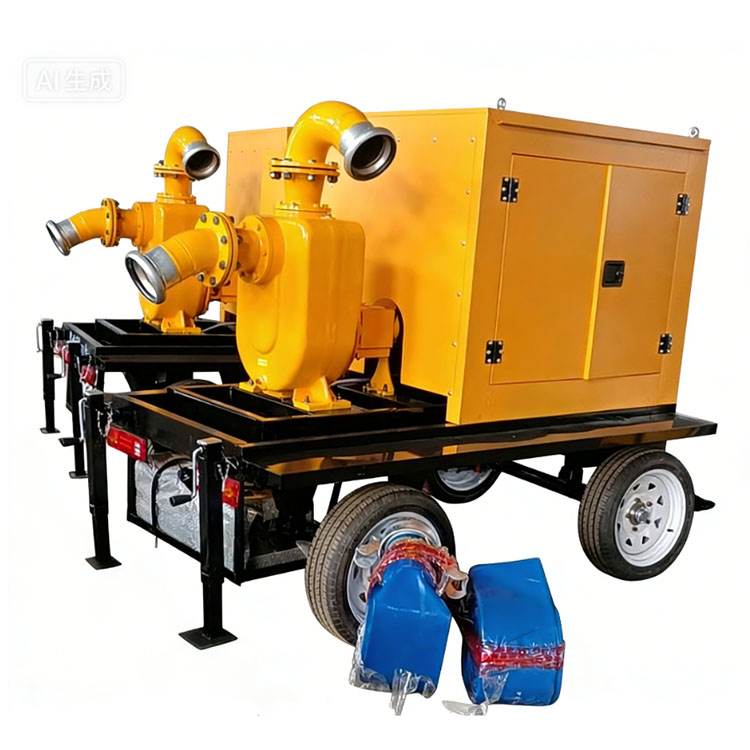 自吸式移动泵车
