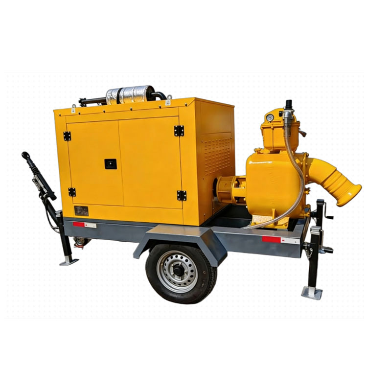 强自吸式移动泵车