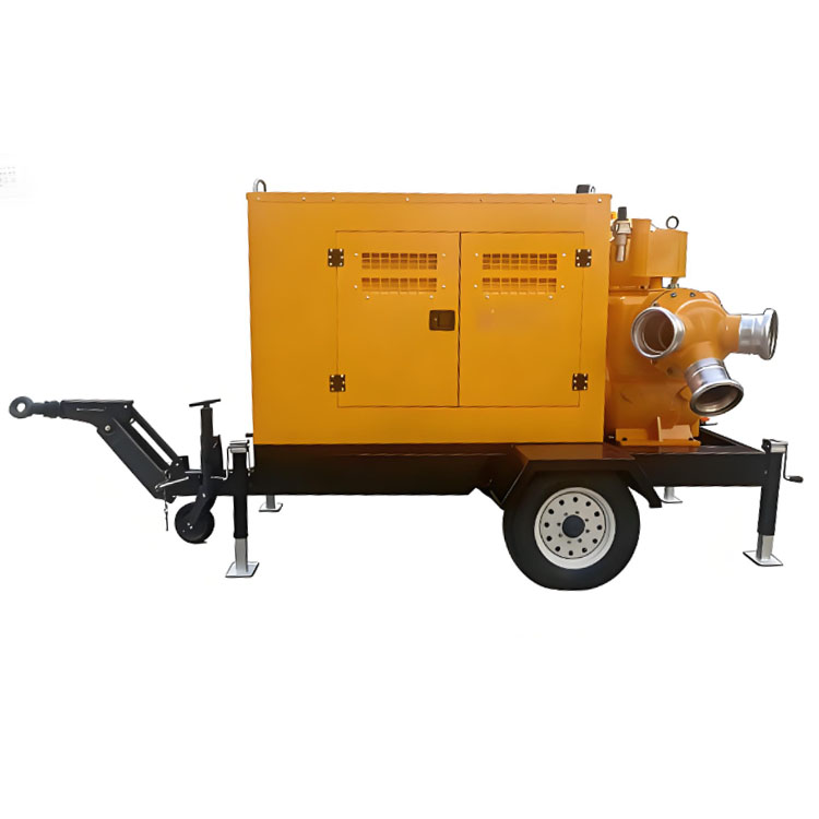 强自吸式移动泵车