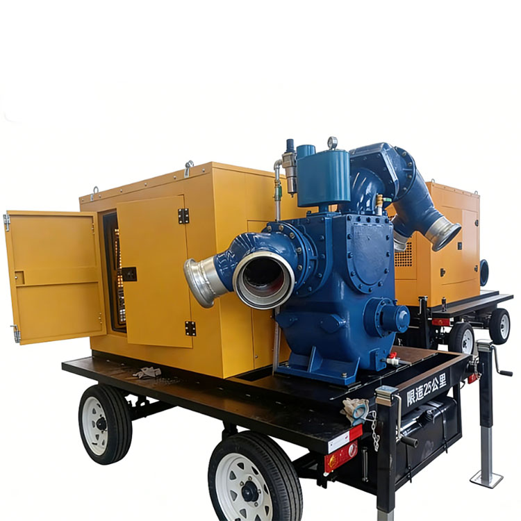 强自吸式移动泵车